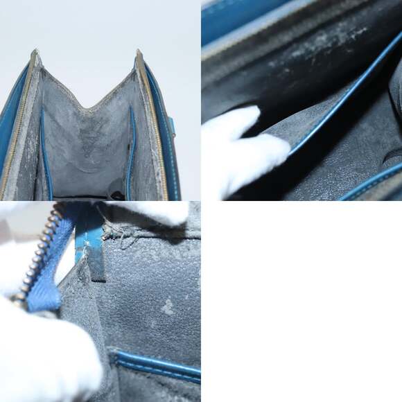 LOUIS VUITTON Epi Riviera Hand Bag Blue M48185 - Picture 12 of 12